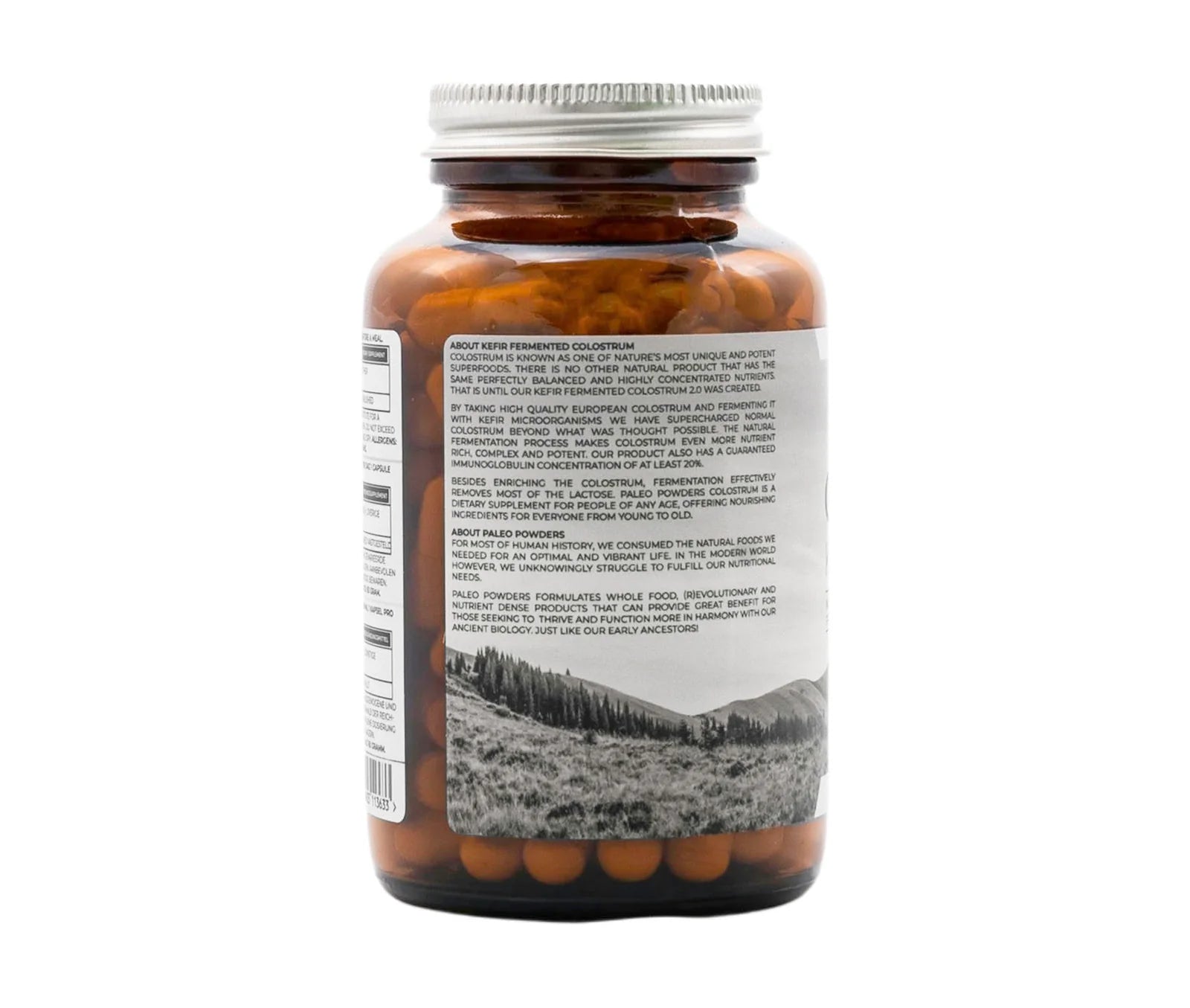 PALEO POWDERS - Kolostrum (Kefir Fermented), 120 Kapsul