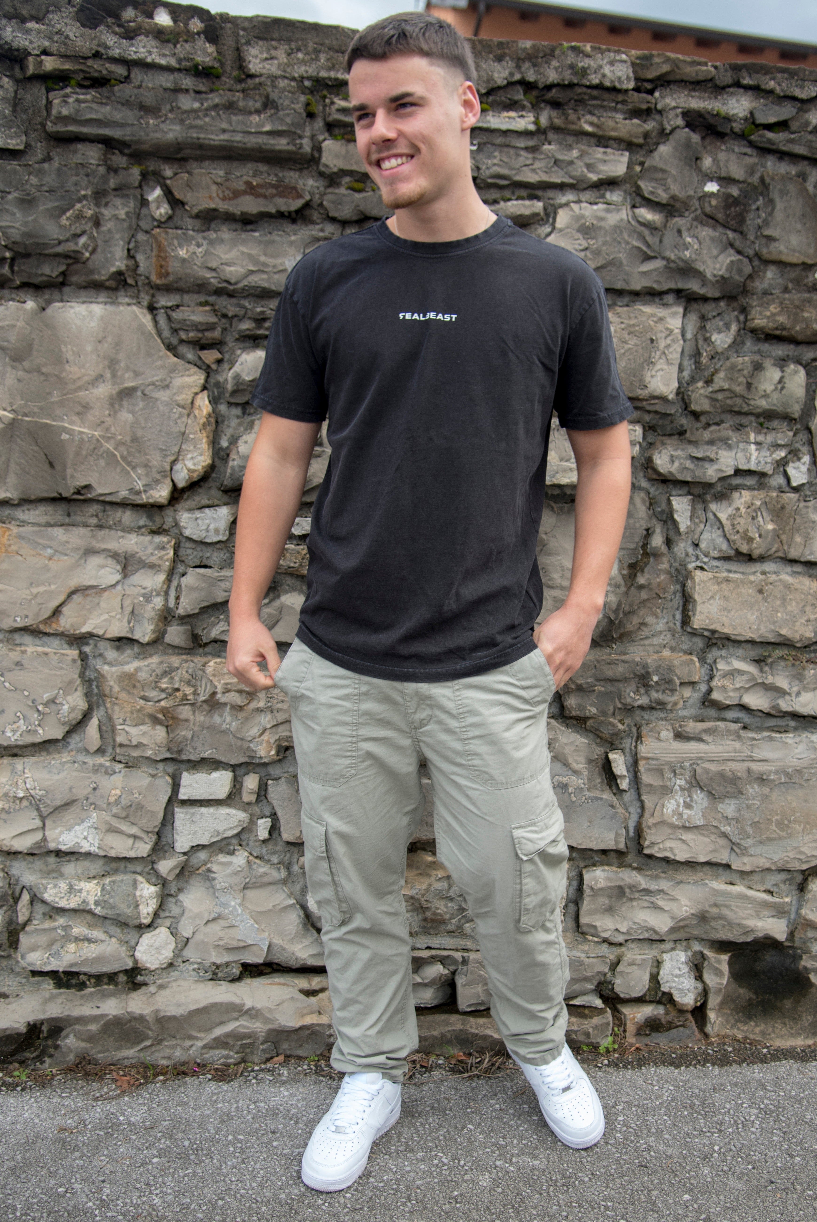 Oversized Majica 1%BETTER - Črna