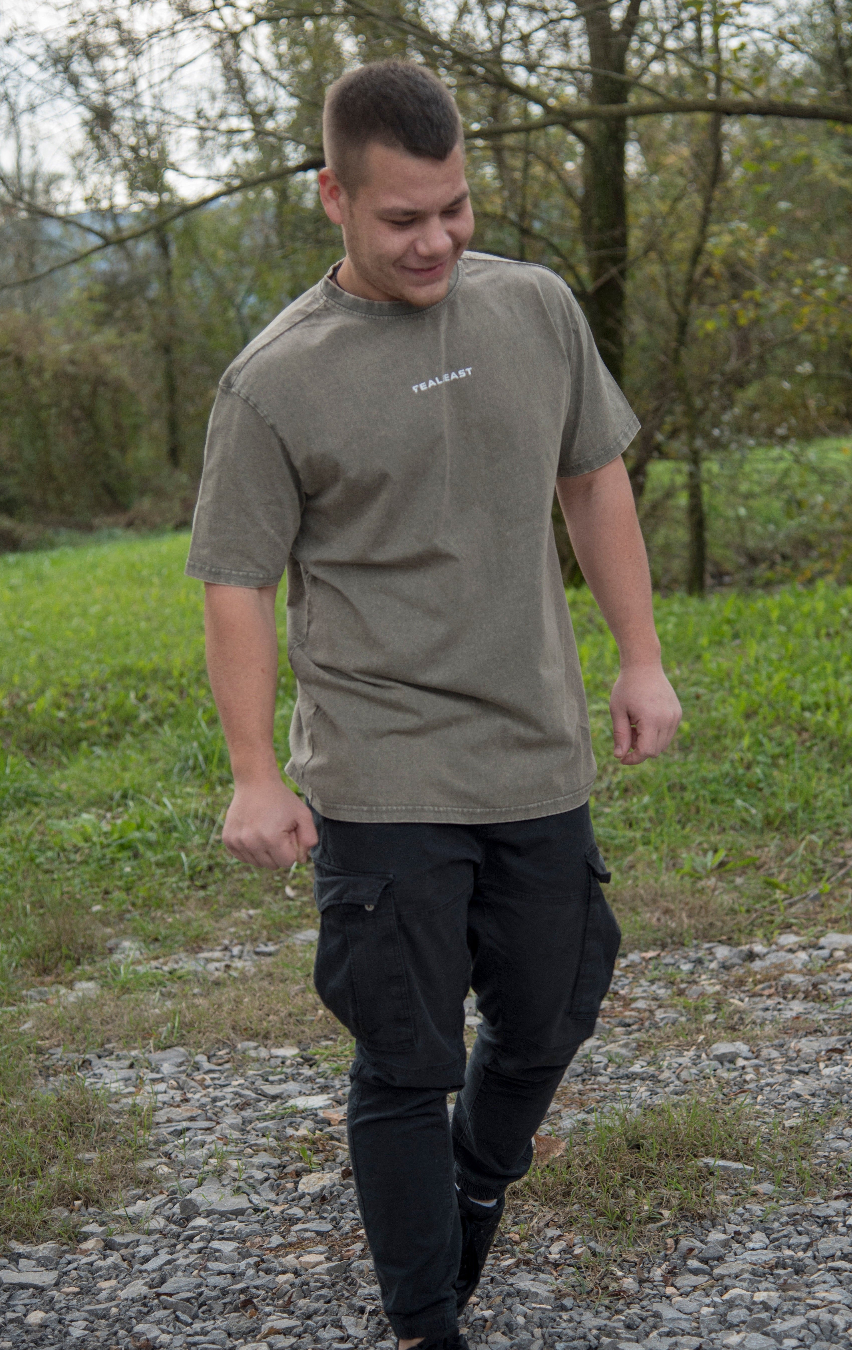 Oversized Majica 1%BETTER - Asphalt