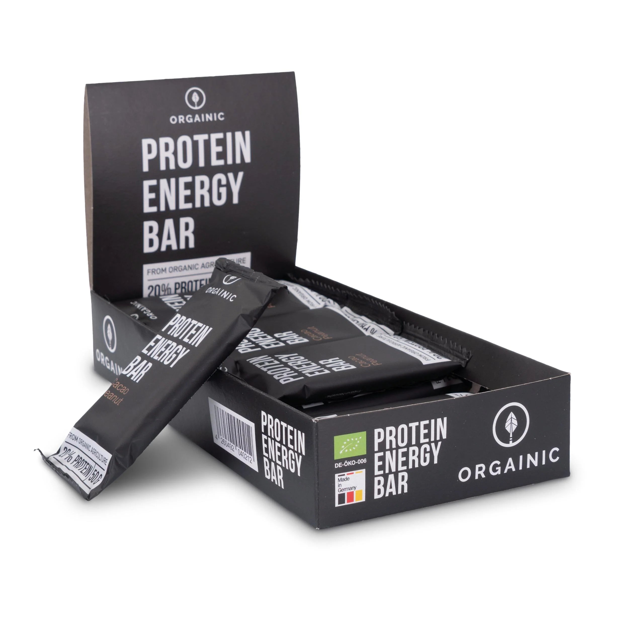 ORGAINIC Protein Energy Bar, 12x50g