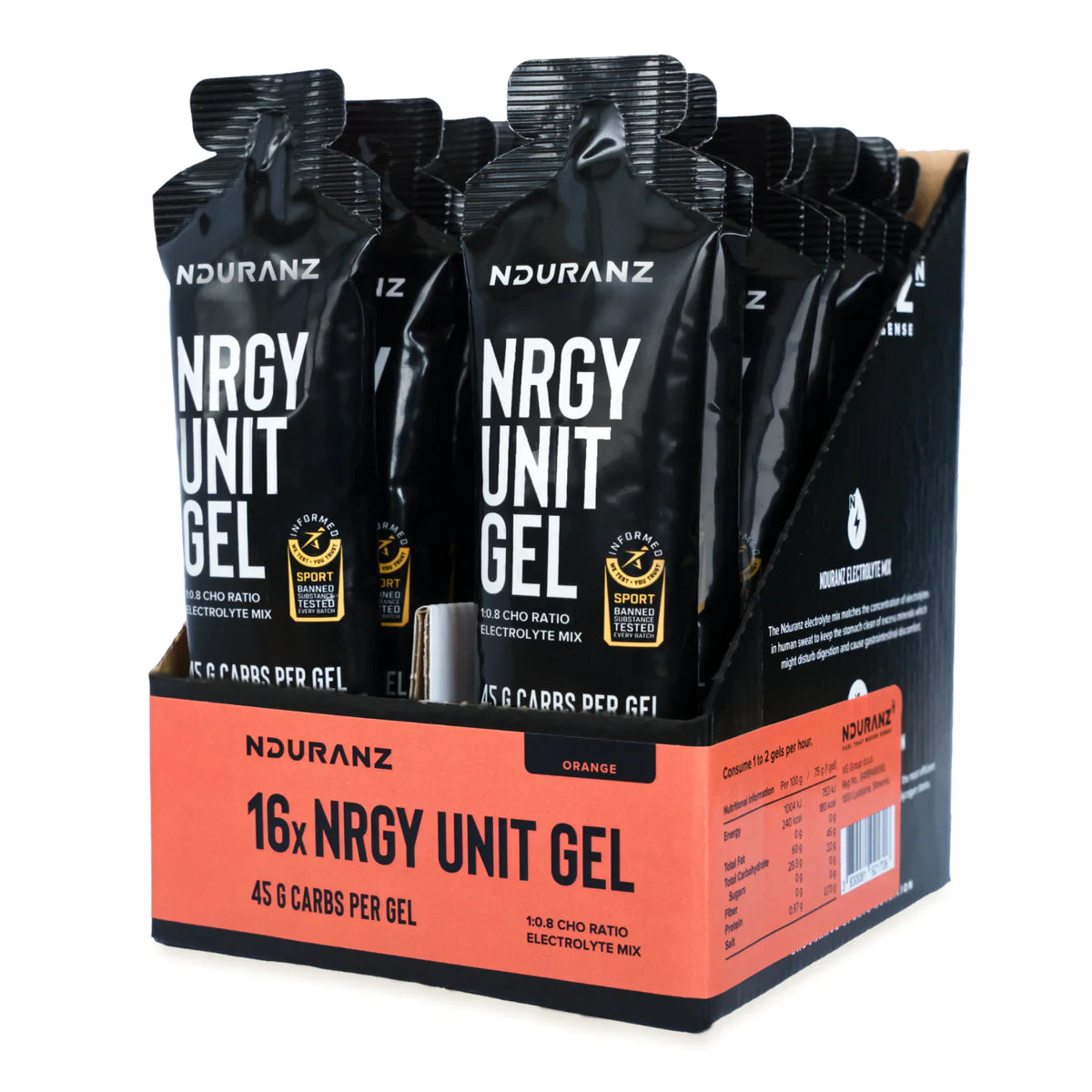 NDURANZ Nrgy Unit Gel, 16x75g