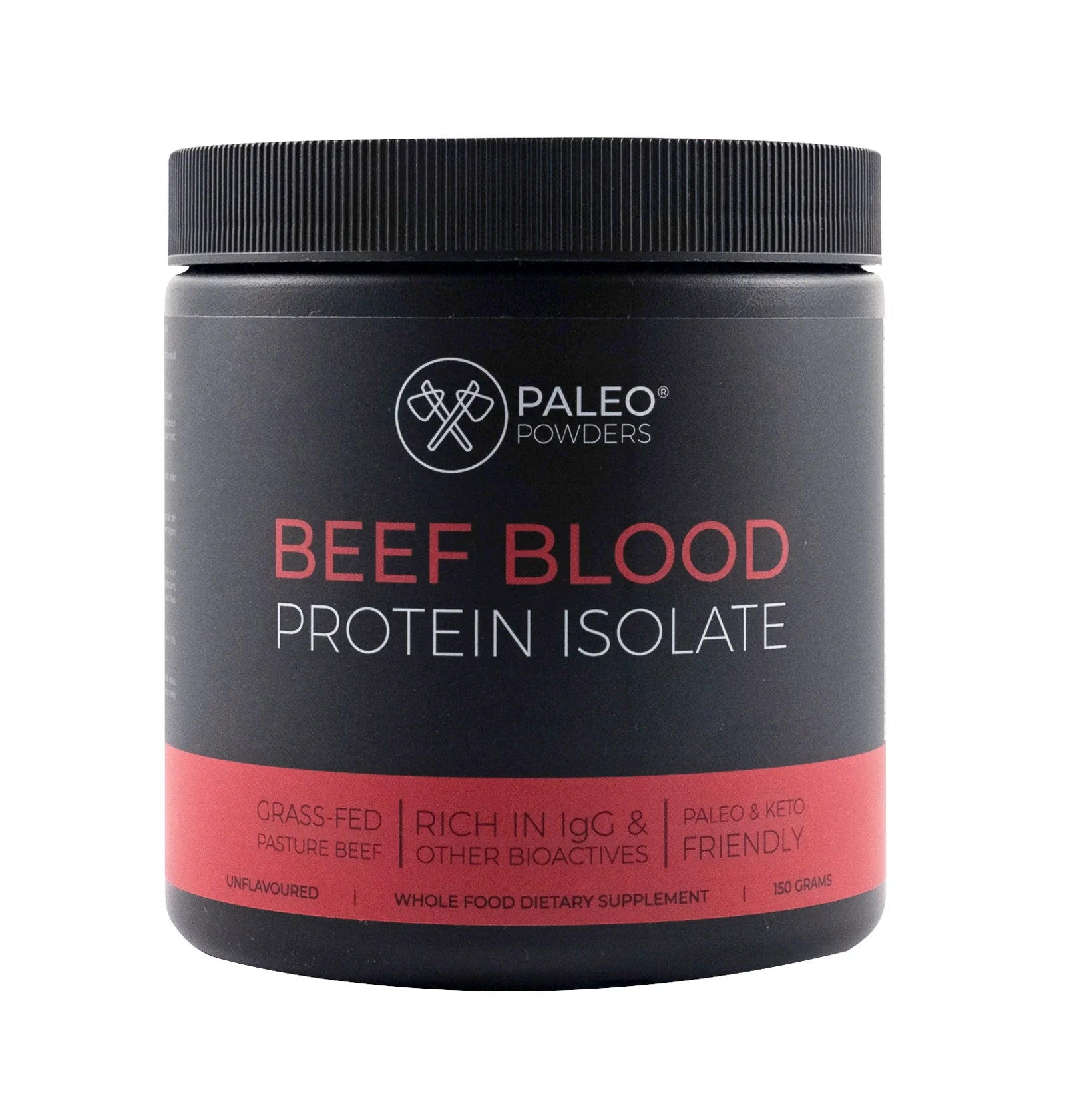 PALEO POWDERS - Beef Blood Protein Isolate (Pašna reja), 150g