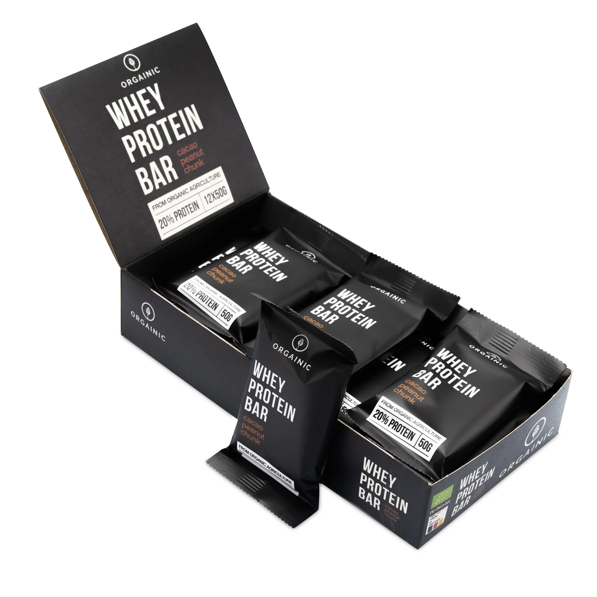 ORGAINIC Protein Energy Bar, 12x50g